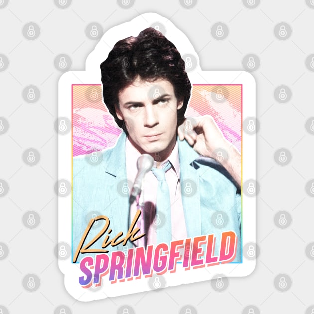 Springfield - Retro Sticker by PiedPiper